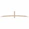 Ekena Millwork Bellingham Smooth Timber Gable Bracket, Douglas Fir, 108"W x 22"H x 1 1/2"D x 3 1/2"F, 5/12 Pitch GBW108X22X0204BEL00SDF - alternate 1